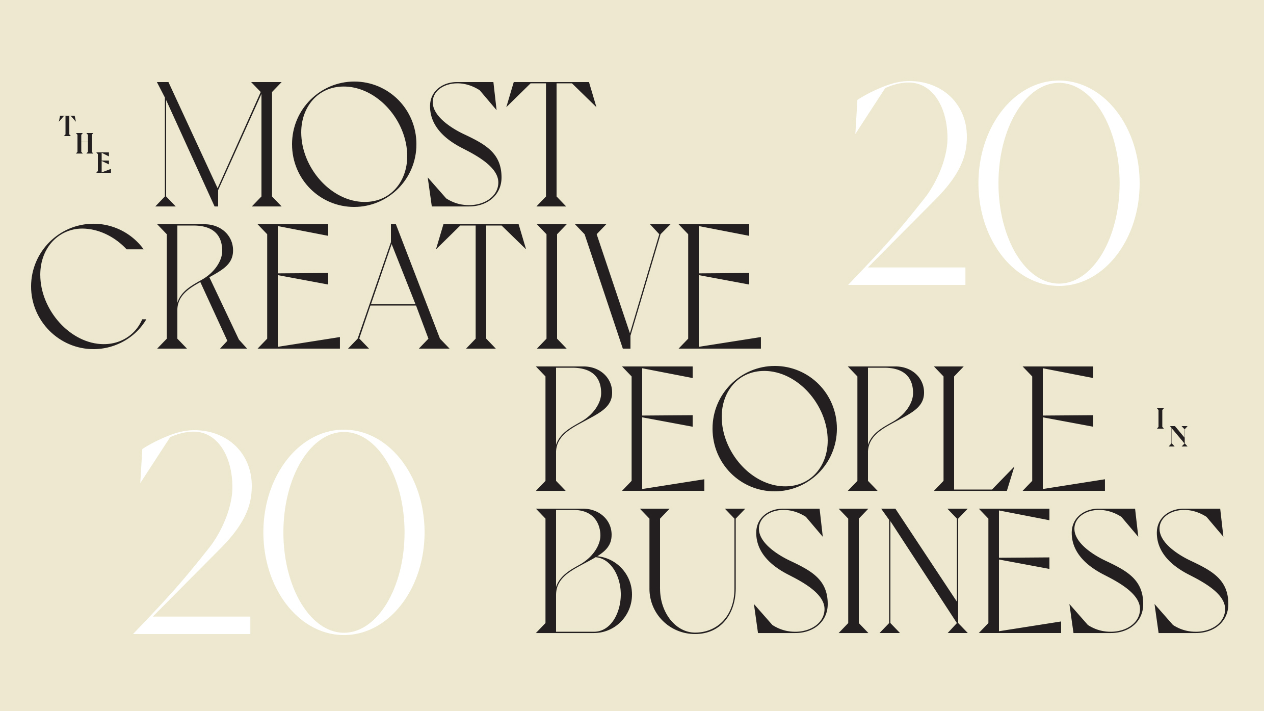 Most Creative People 2020